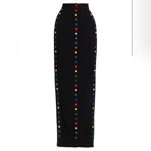 Christopher John Rogers Ultra Slim Maxi Skirt 007